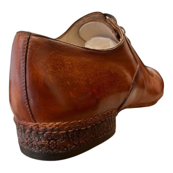 ZENOBI GOODYEAR WELT SADDLE OXFORDS ITALIAN MENS DRESS SHOES NEW EU 42 main image 11